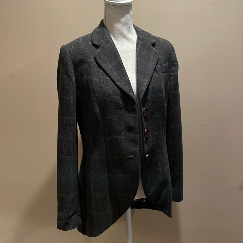 Cabi plaid blazer w/ tags sz 6